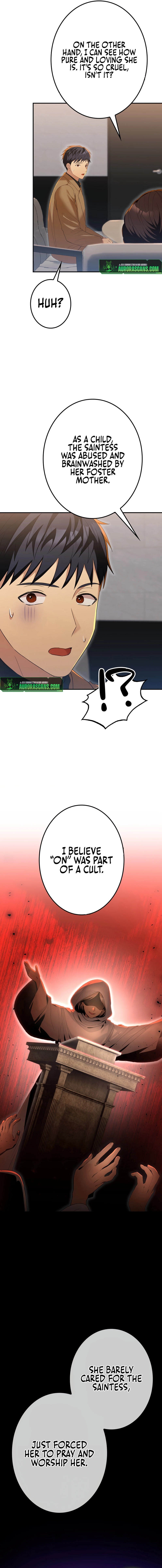 Living in a single room with a Saintess Chapter 17 - page 17