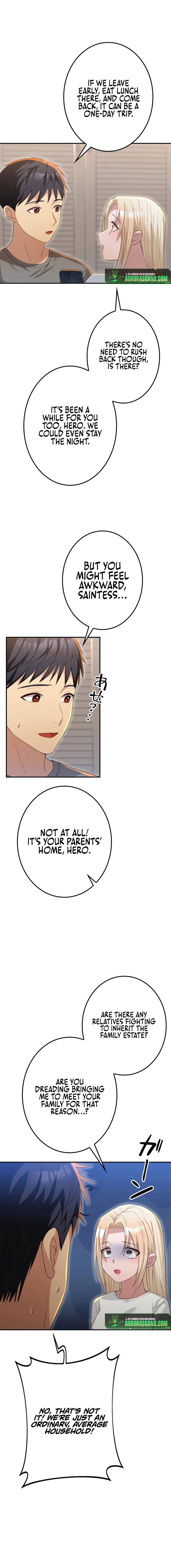 Living in a single room with a Saintess Chapter 18 - page 11