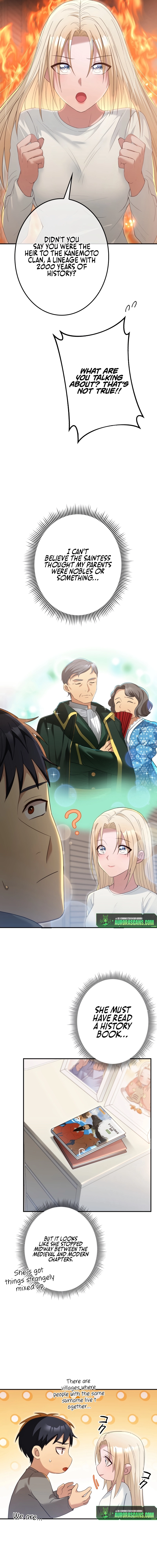 Living in a single room with a Saintess Chapter 18 - page 13