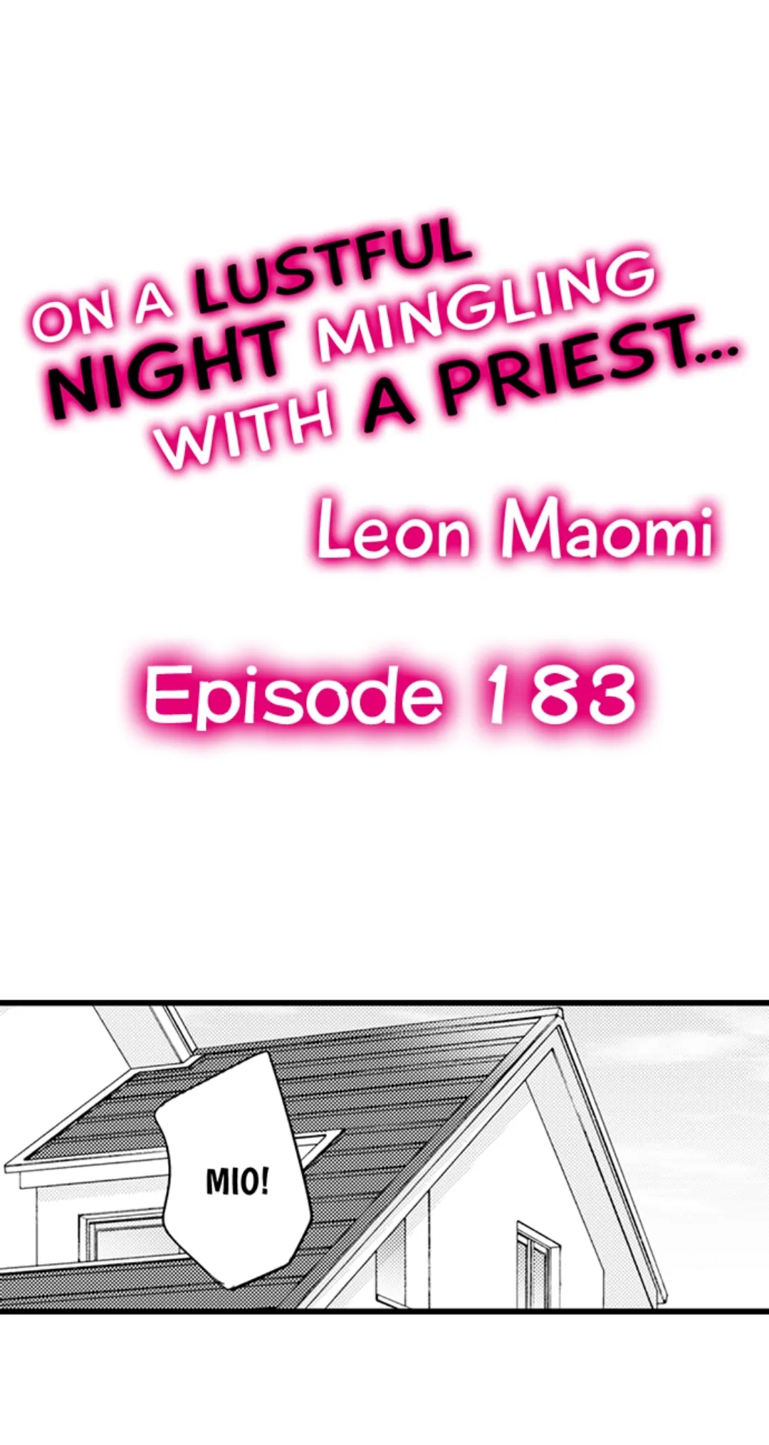 On A Lustful Night Mingling With A Priest Chapter 183 - page 1