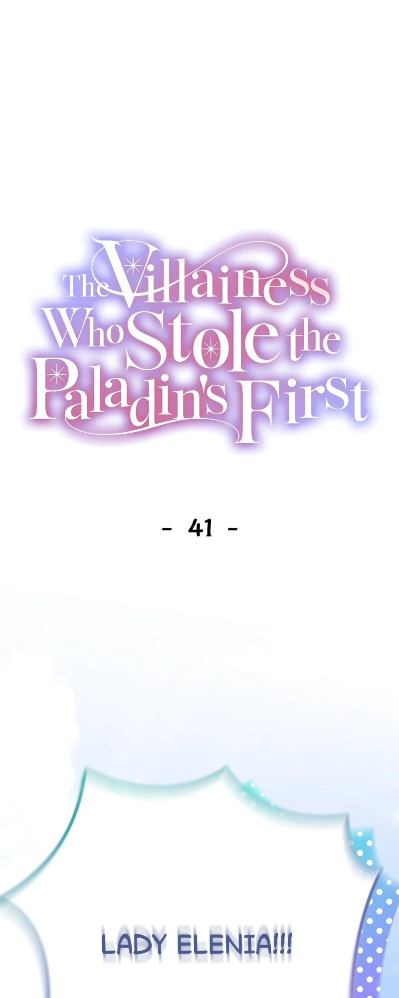 Becoming a Wicked Witch With a Paladin’s First Night Chapter 41 - page 1