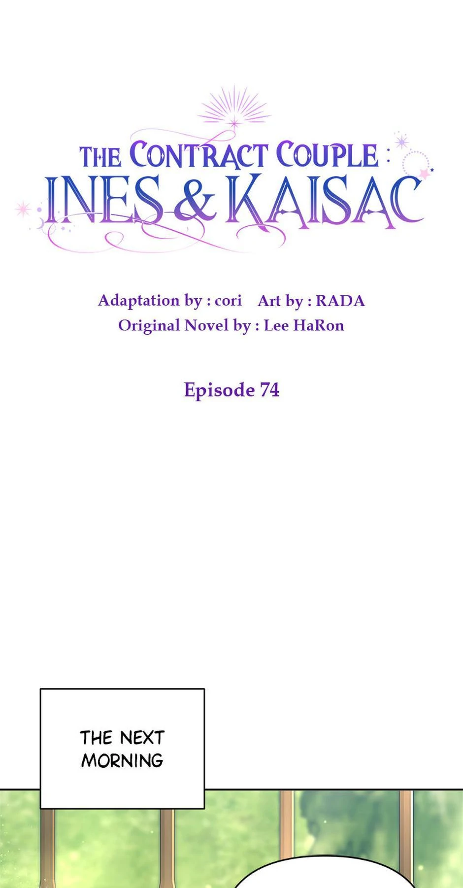 The Contract Couple: Ines & Kaisac Chapter 74 - page 1