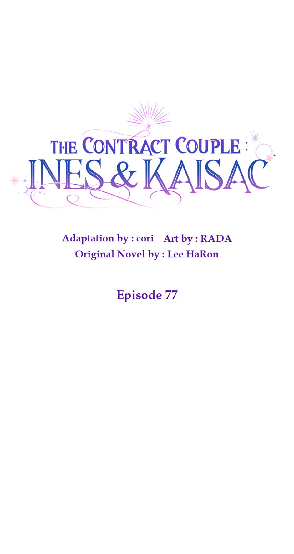The Contract Couple: Ines & Kaisac Chapter 77 - page 64
