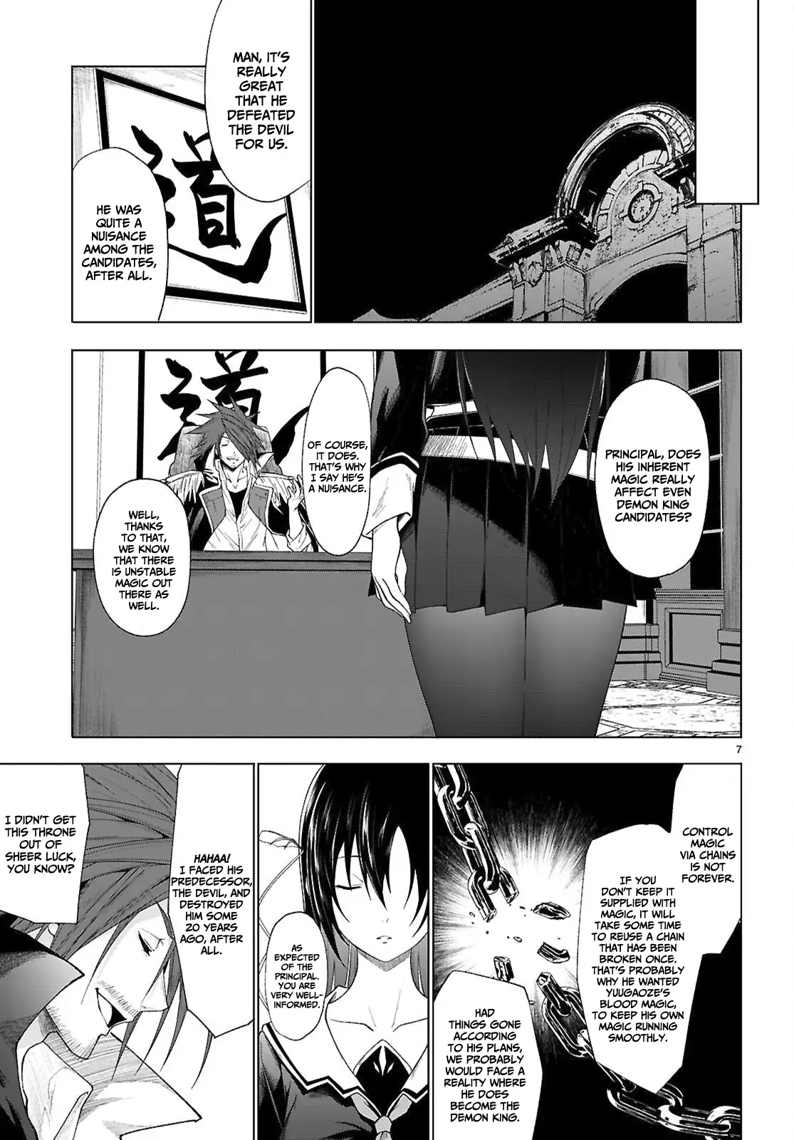 Maou Gakuen no Hangyakusha Chapter 47 - page 8
