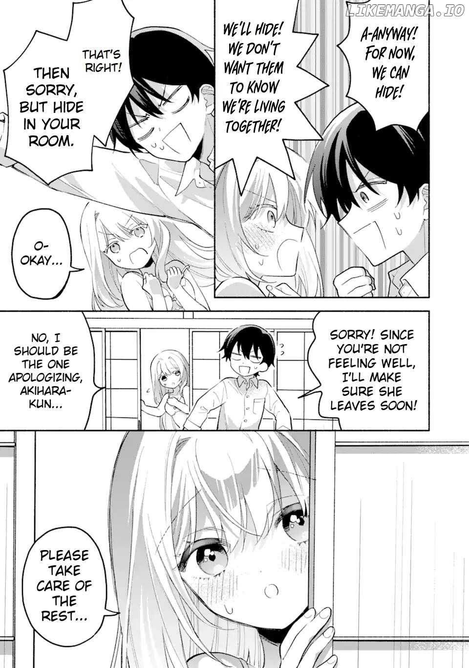 Cool Na Megami-Sama To Issho Ni Sundara, Amayakashi Sugite Ponkotsu Ni Shite Shimatta Ken Ni Tsuite Chapter 5.1 - page 7