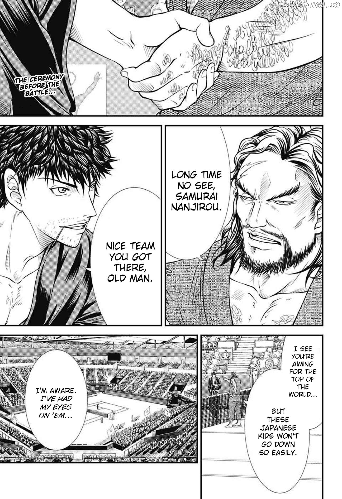 New Prince of Tennis Chapter 389 - page 2