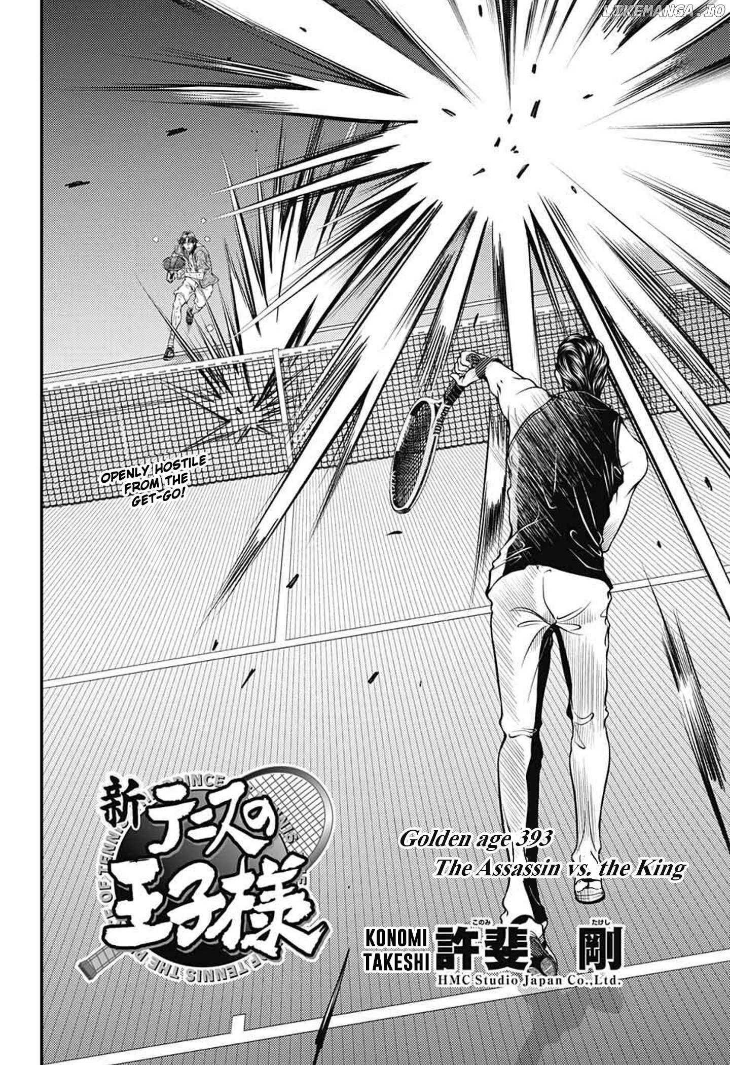 New Prince of Tennis Chapter 393 - page 2
