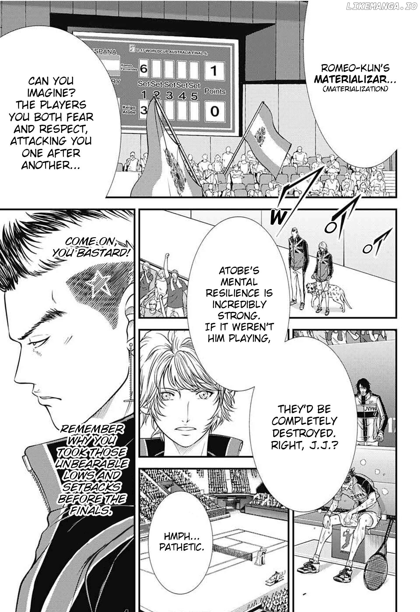 New Prince of Tennis Chapter 395 - page 6