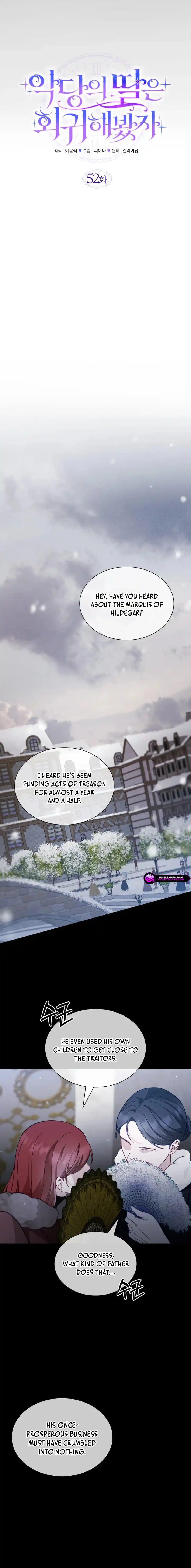 Even if the Villain’s Daughter Regresses Chapter 52 - page 5