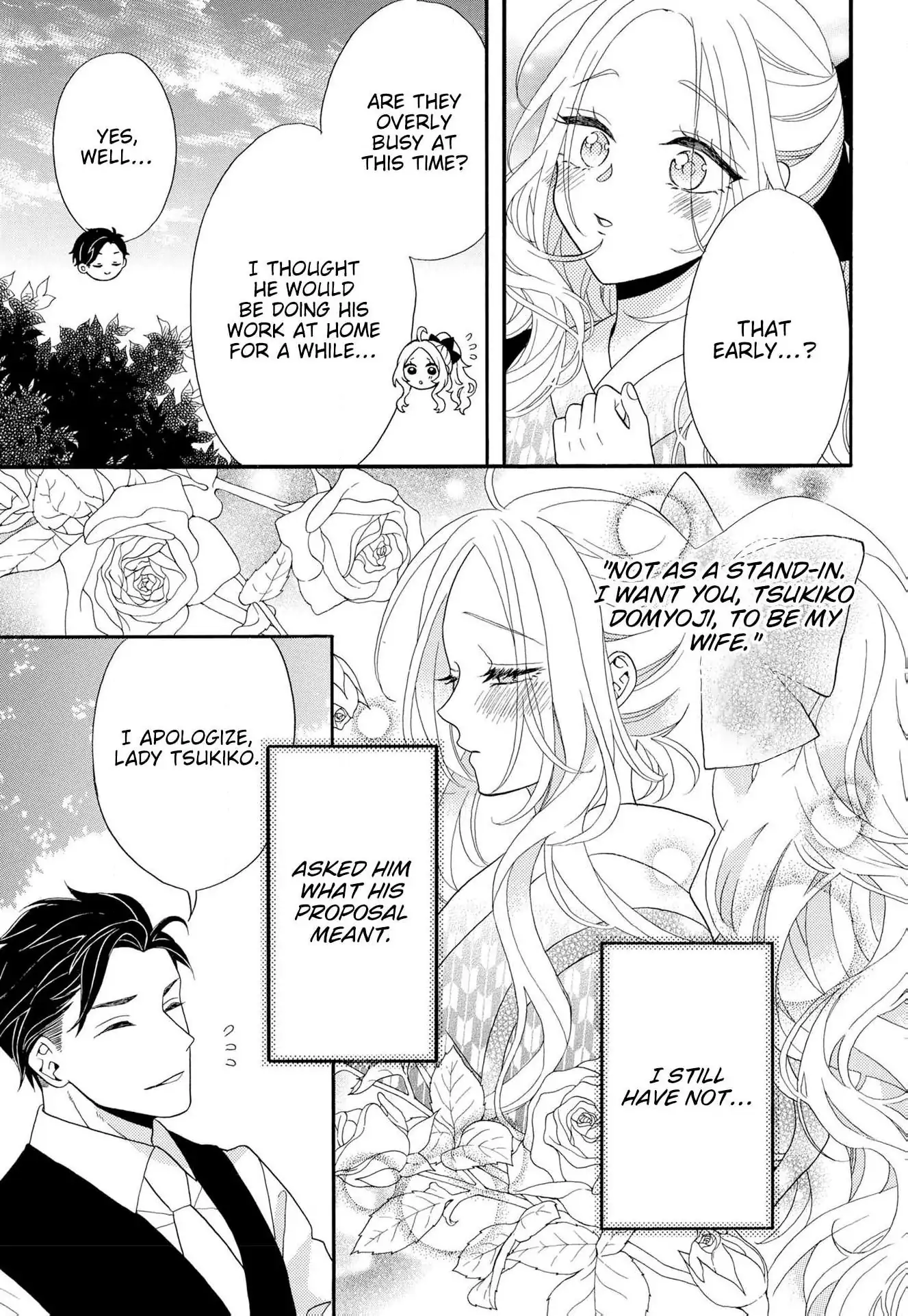 Kishin Kakka no Migawari Hanayome ~Yotsugi ga Dekitara Rien Desu~ Chapter 17 - page 27