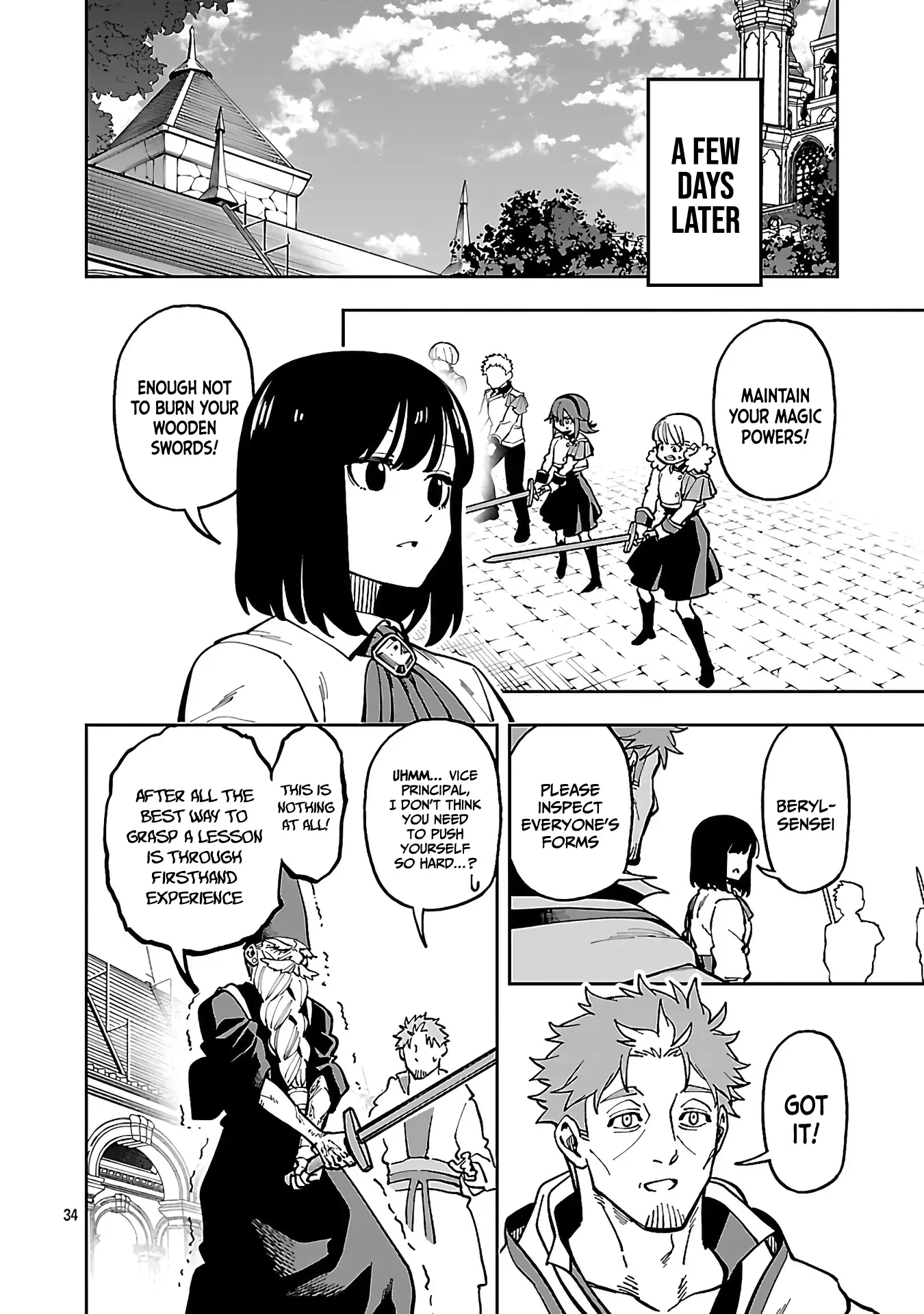 Backwater Old Man Becomes a Swordmaster Chapter 32 - page 34
