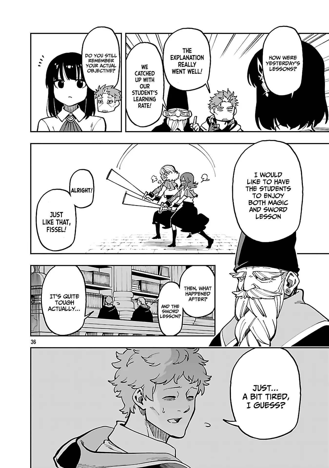 Backwater Old Man Becomes a Swordmaster Chapter 32 - page 36