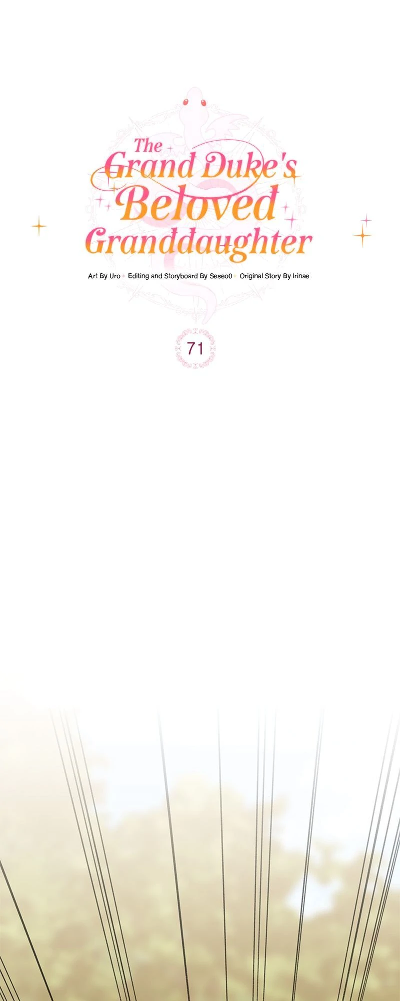 The Grand Duke's Beloved Granddaughter Chapter 71 - page 70