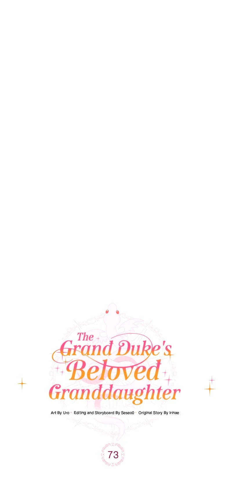 The Grand Duke's Beloved Granddaughter Chapter 73 - page 56