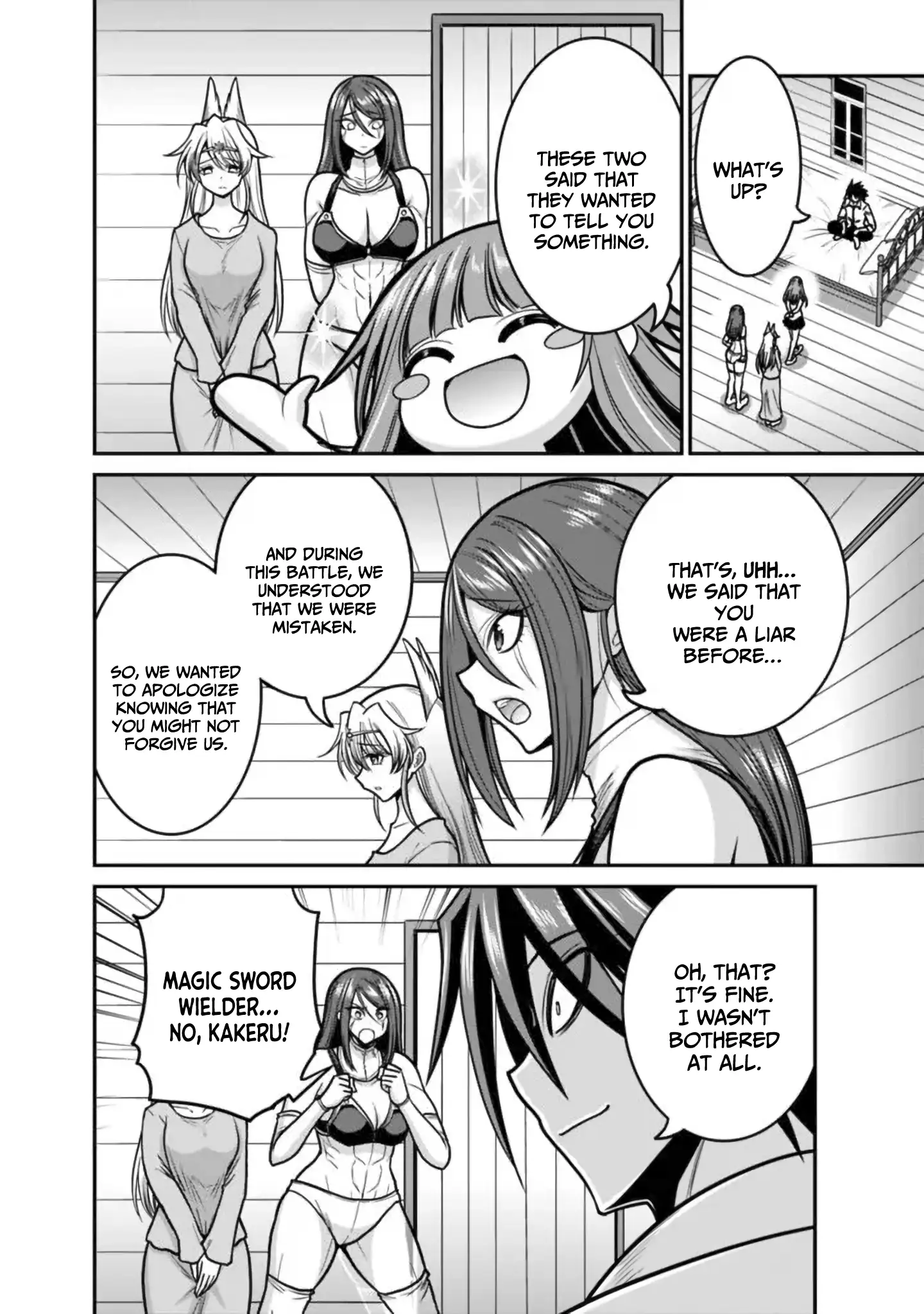 Kujibiki Tokushou Musou Harem-Ken Chapter 49 - page 9
