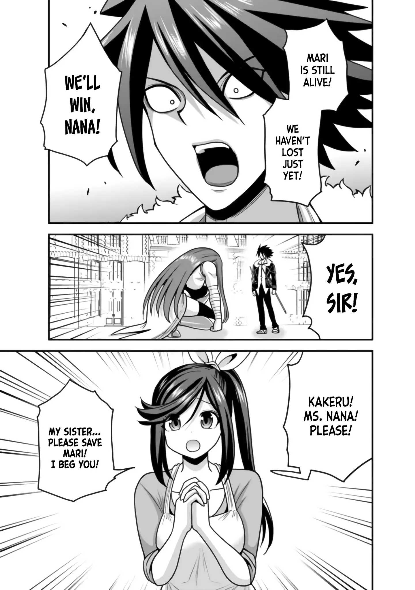 Kujibiki Tokushou Musou Harem-Ken Chapter 50 - page 32