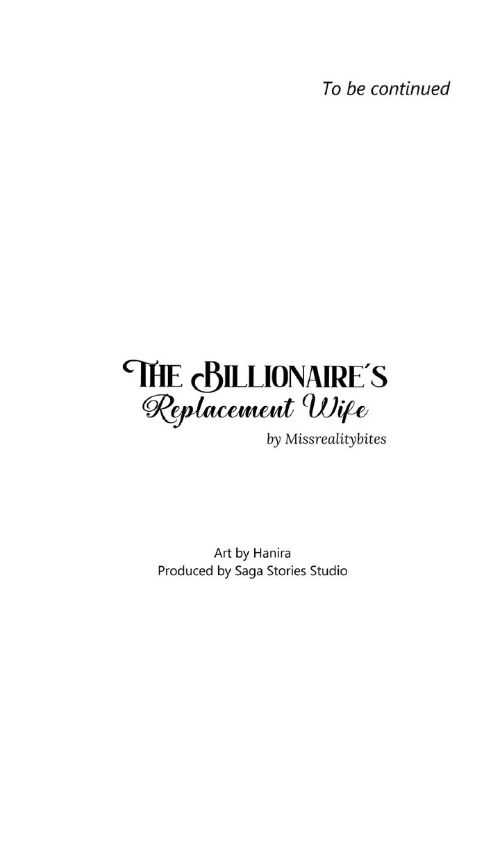 The Billionaire's Replacement Wife Chapter 23 - page 61