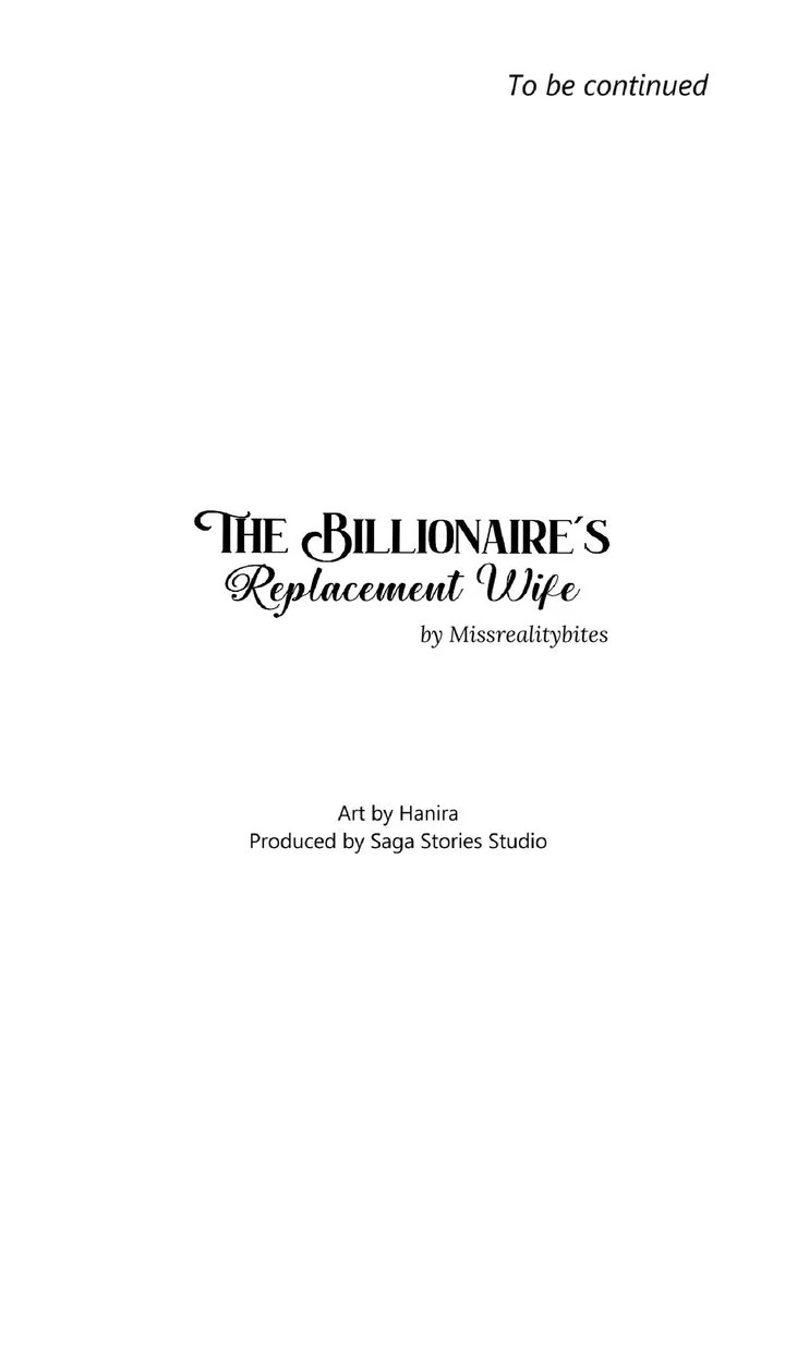 The Billionaire's Replacement Wife Chapter 26 - page 64
