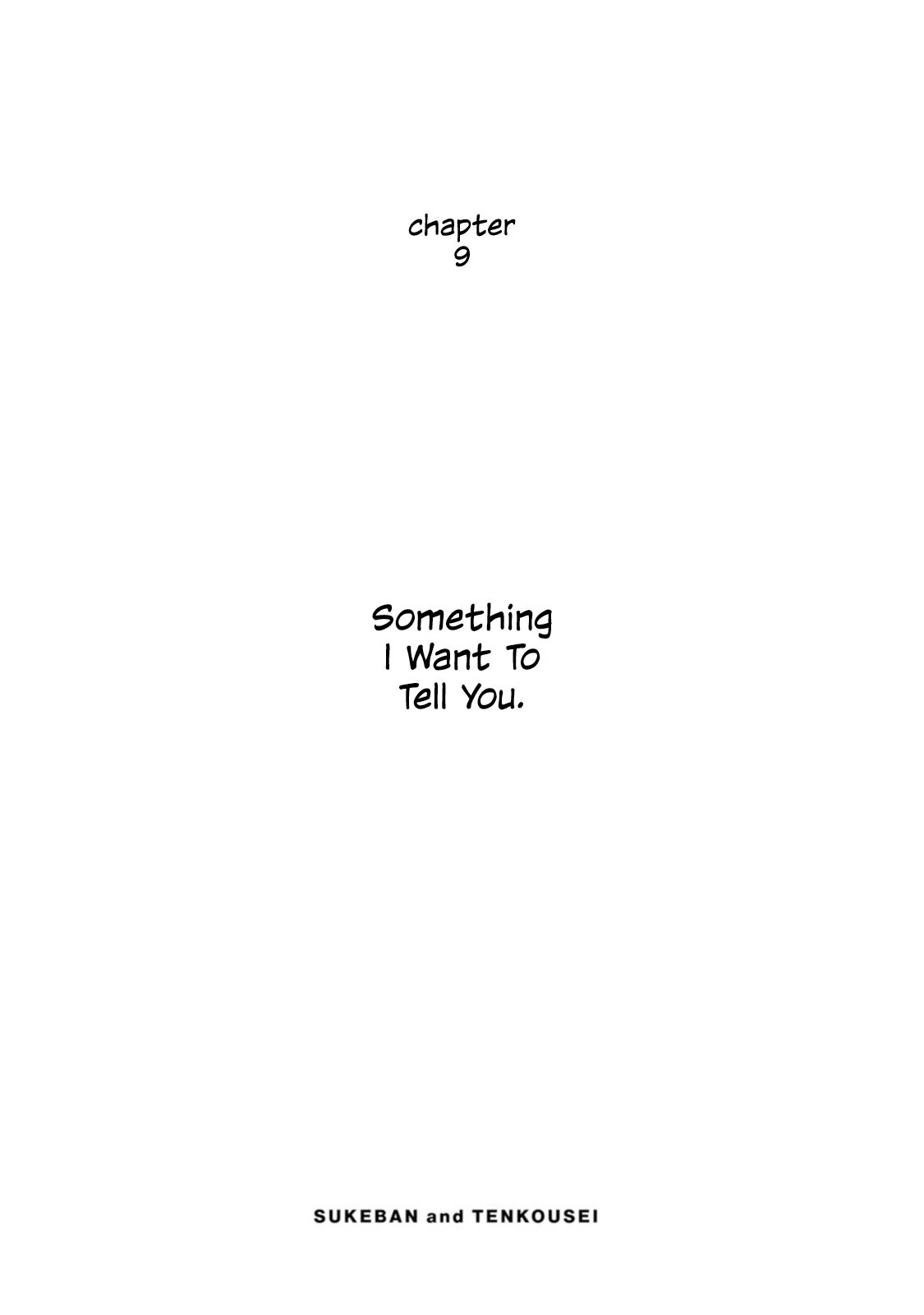 A Sukeban, A Transfer Student, And Their Silly Little Game Chapter 9 - page 1