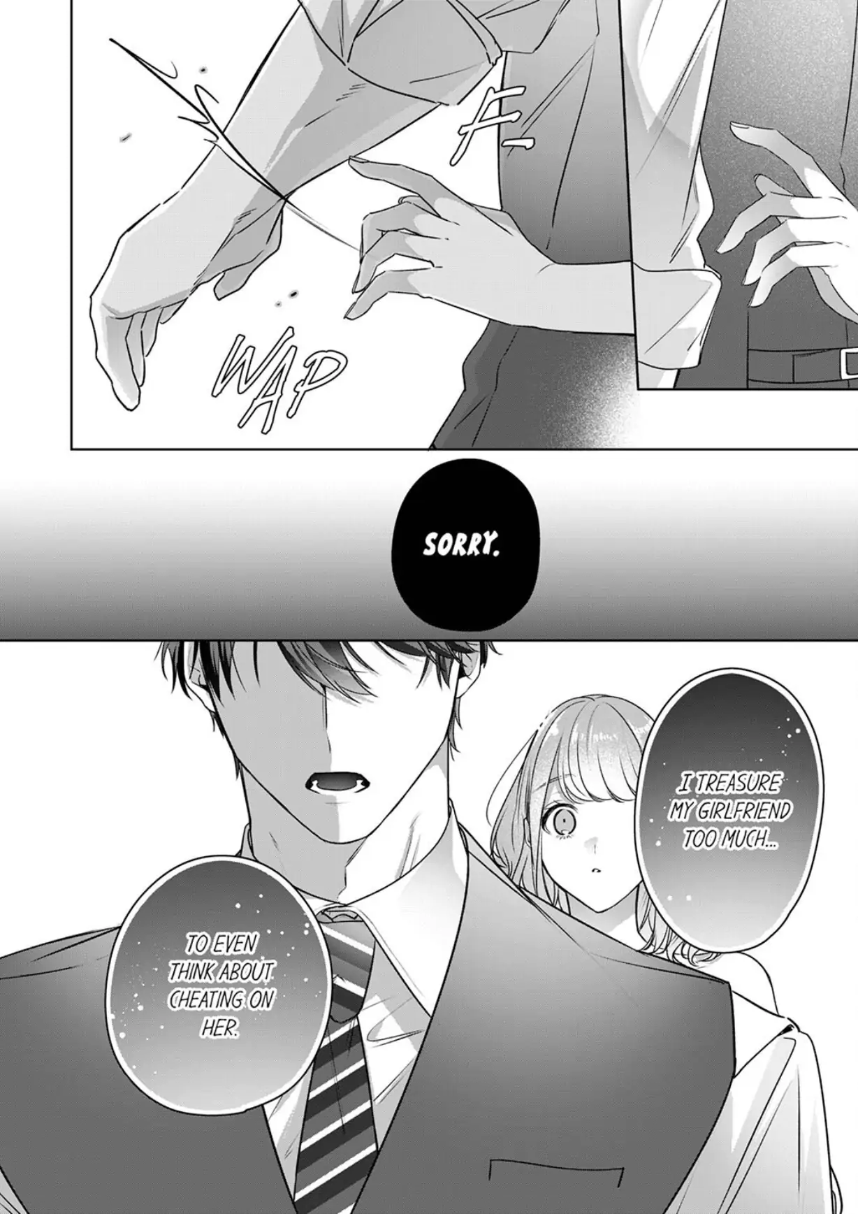 Shinya Zangyou - Nikushoku Kouhai no Iki Tsukushi Kotobazeme SEX Chapter 11 - page 20