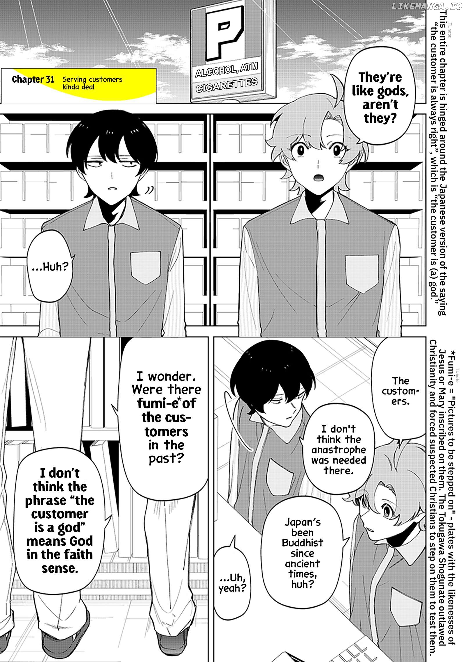 The Gals Who is Always Saying Insane Things. -My Daily Life at a Private Paranormal High School- Chapter 31 - page 1