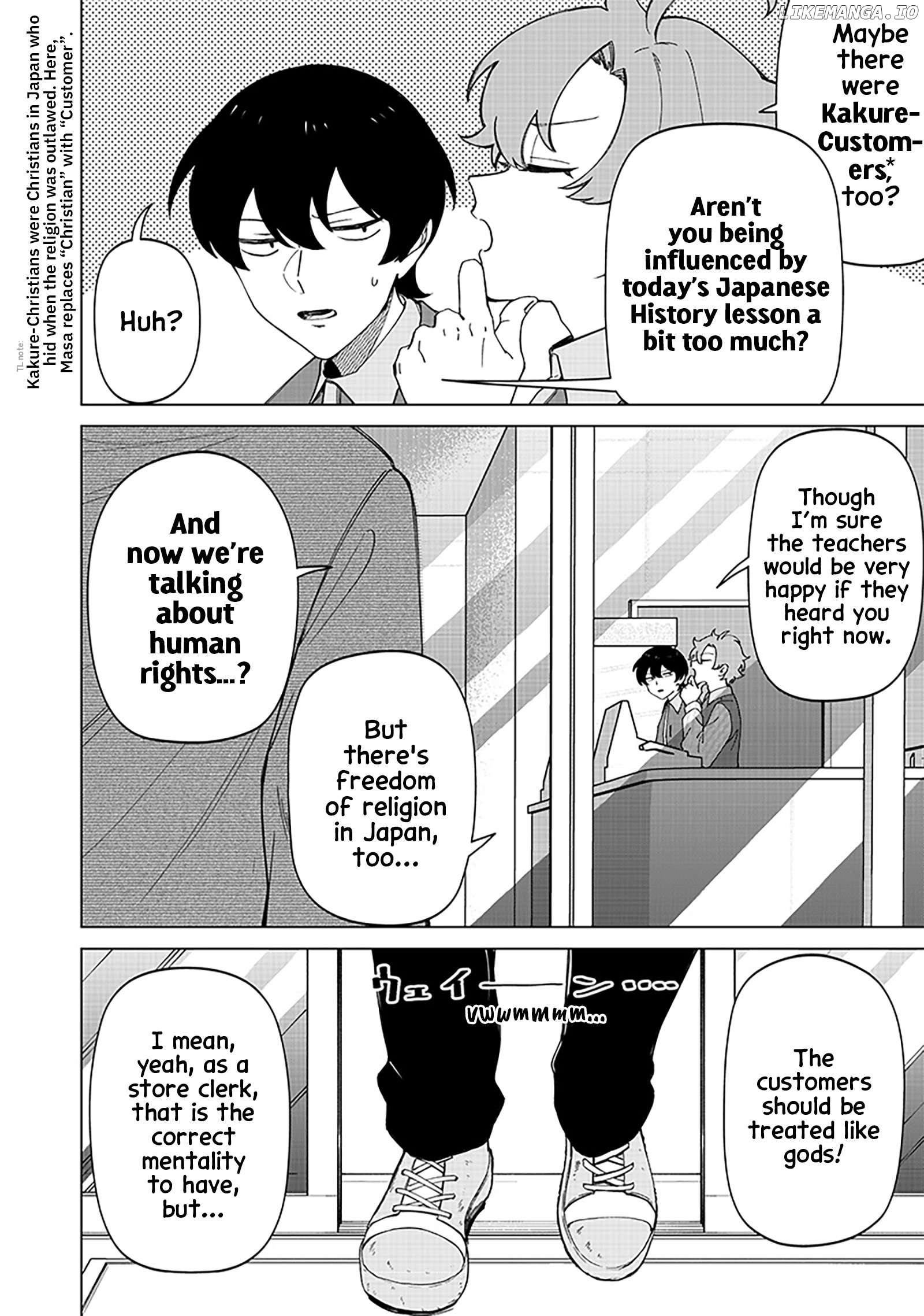 The Gals Who is Always Saying Insane Things. -My Daily Life at a Private Paranormal High School- Chapter 31 - page 2