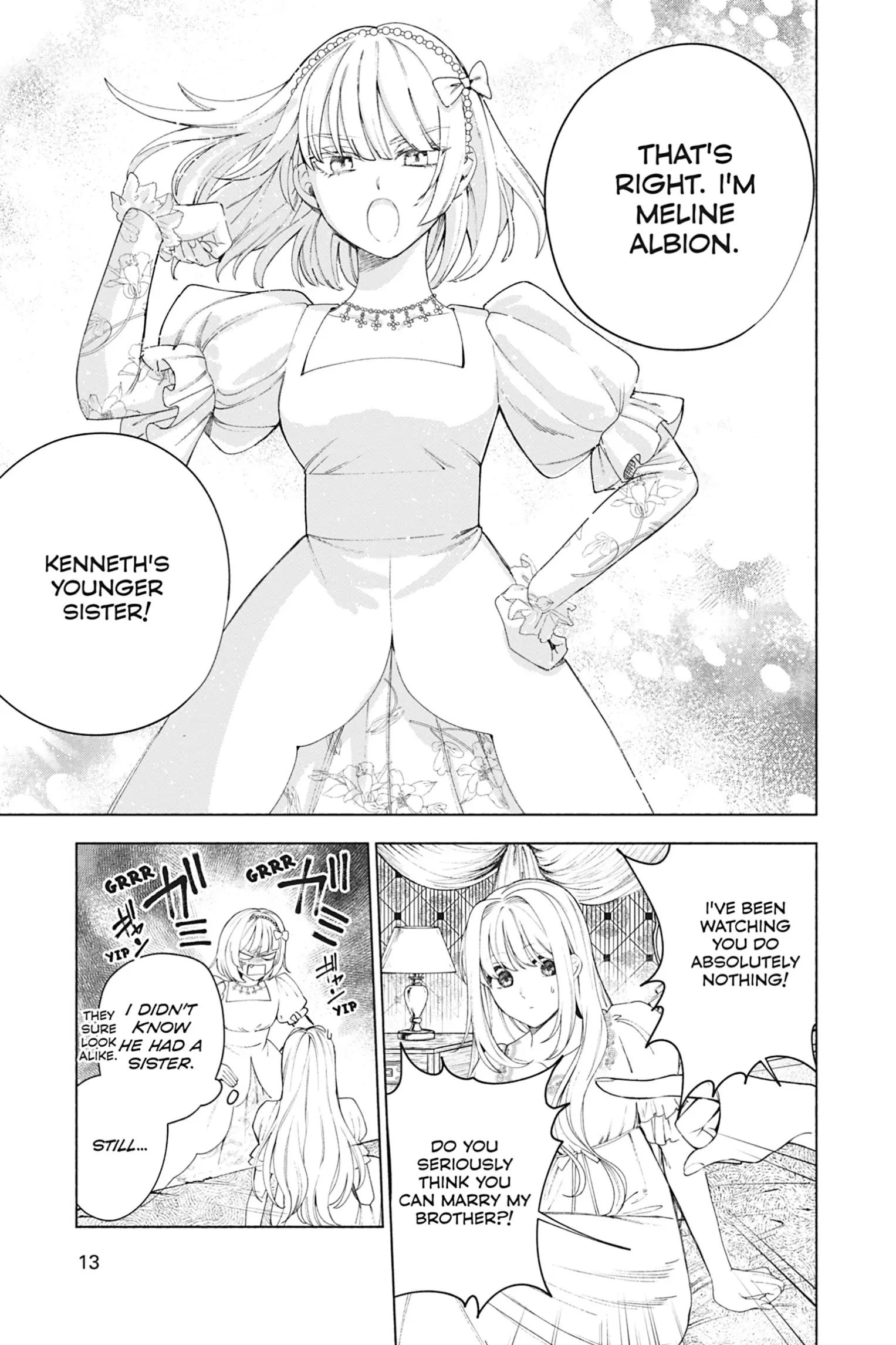 The Young Lady of a District Count Is Sold and Forced to Dote on the Crown Prince of the Neighboring Country Chapter 10 - page 14