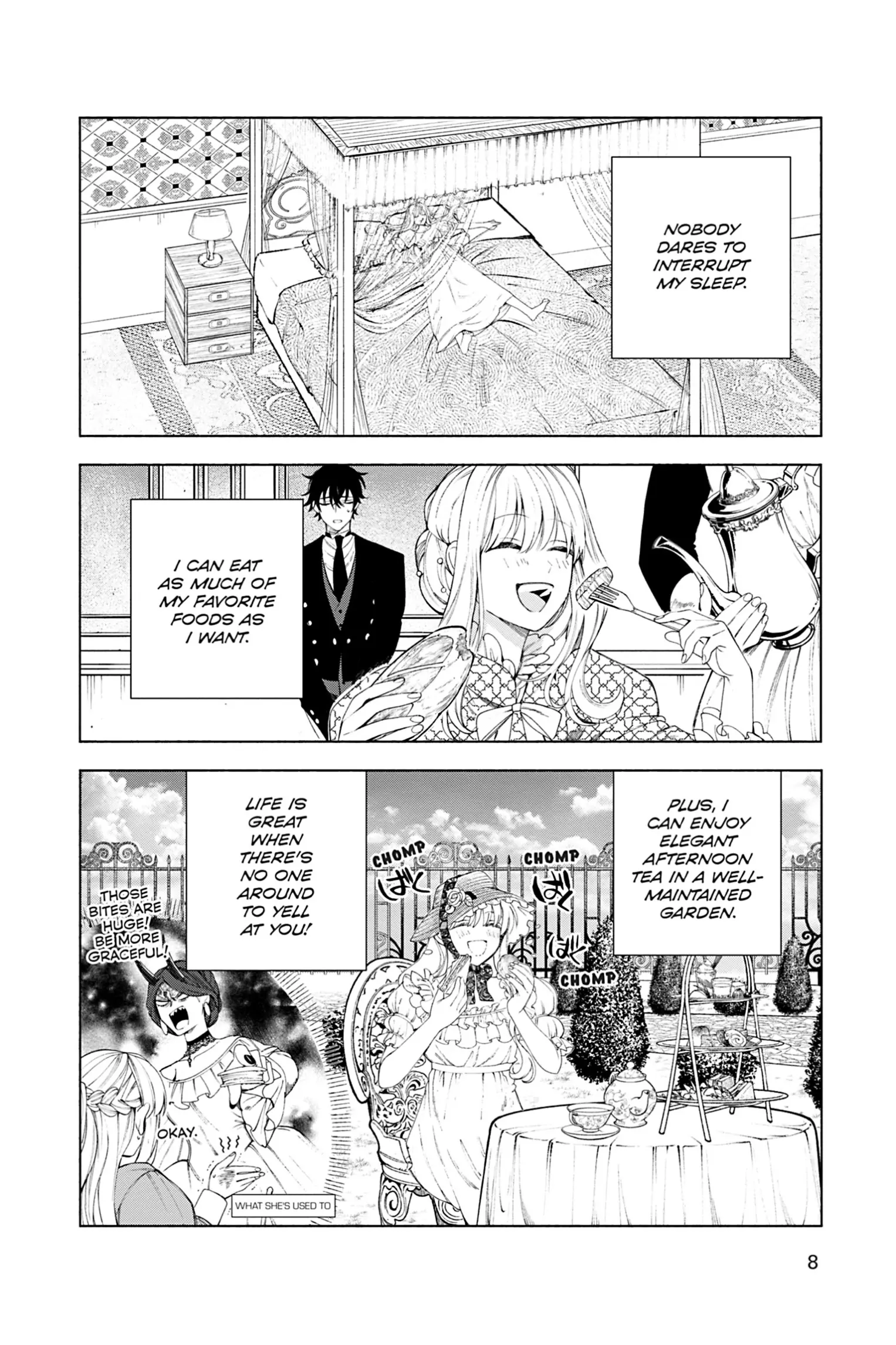 The Young Lady of a District Count Is Sold and Forced to Dote on the Crown Prince of the Neighboring Country Chapter 10 - page 9