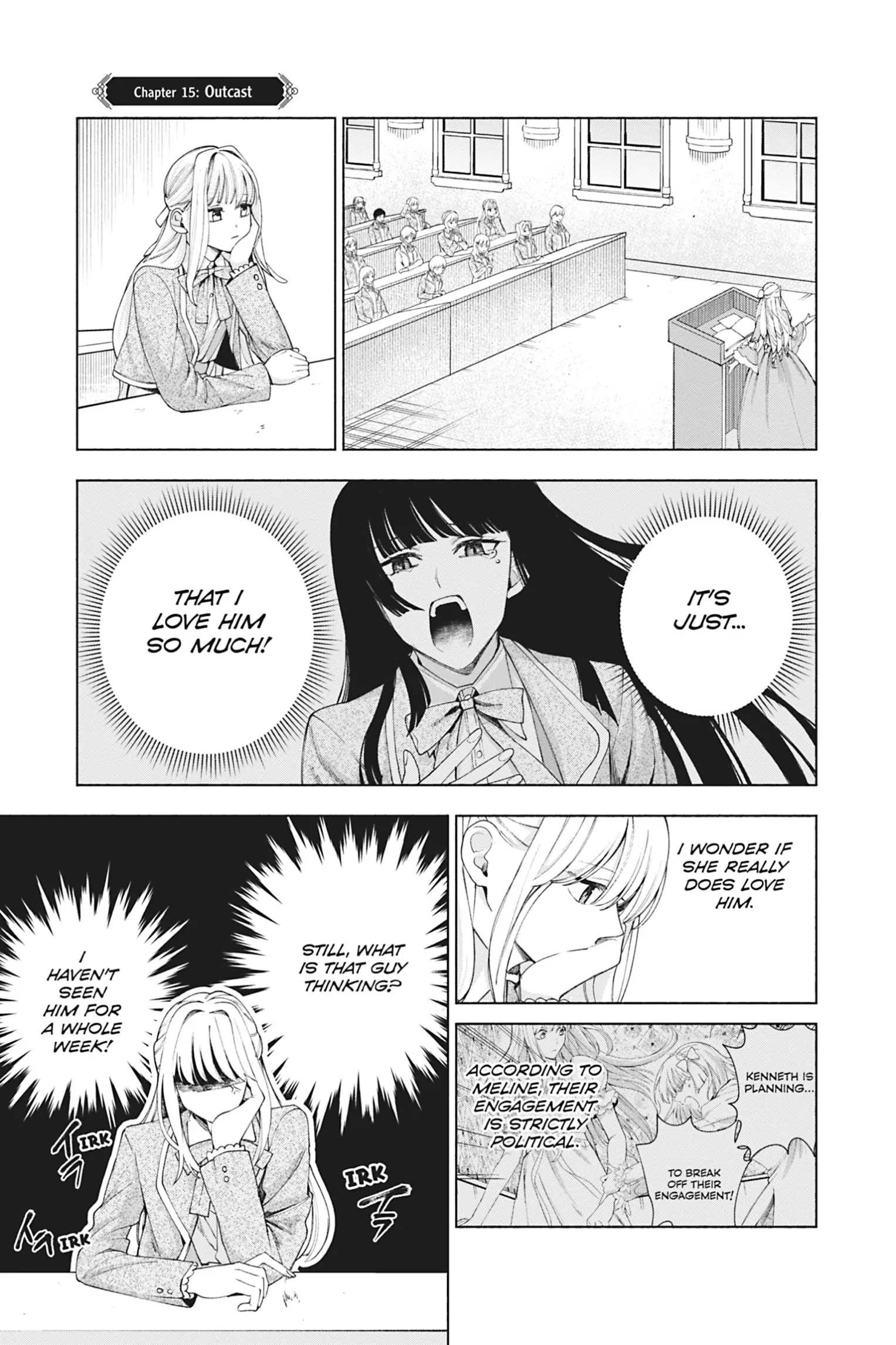The Young Lady of a District Count Is Sold and Forced to Dote on the Crown Prince of the Neighboring Country Chapter 15 - page 1