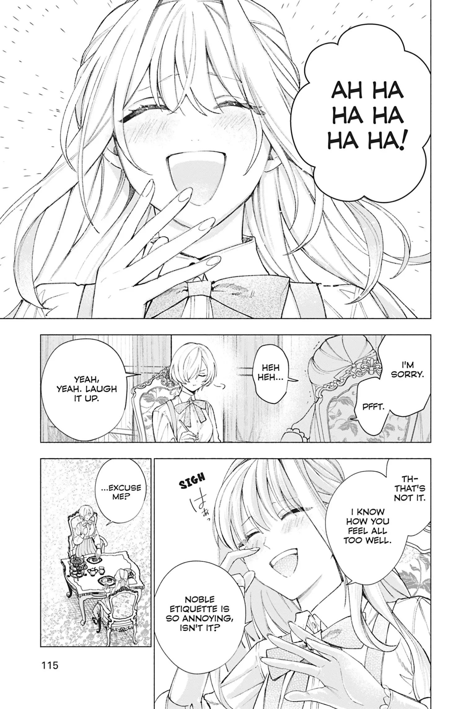 The Young Lady of a District Count Is Sold and Forced to Dote on the Crown Prince of the Neighboring Country Chapter 17 - page 5