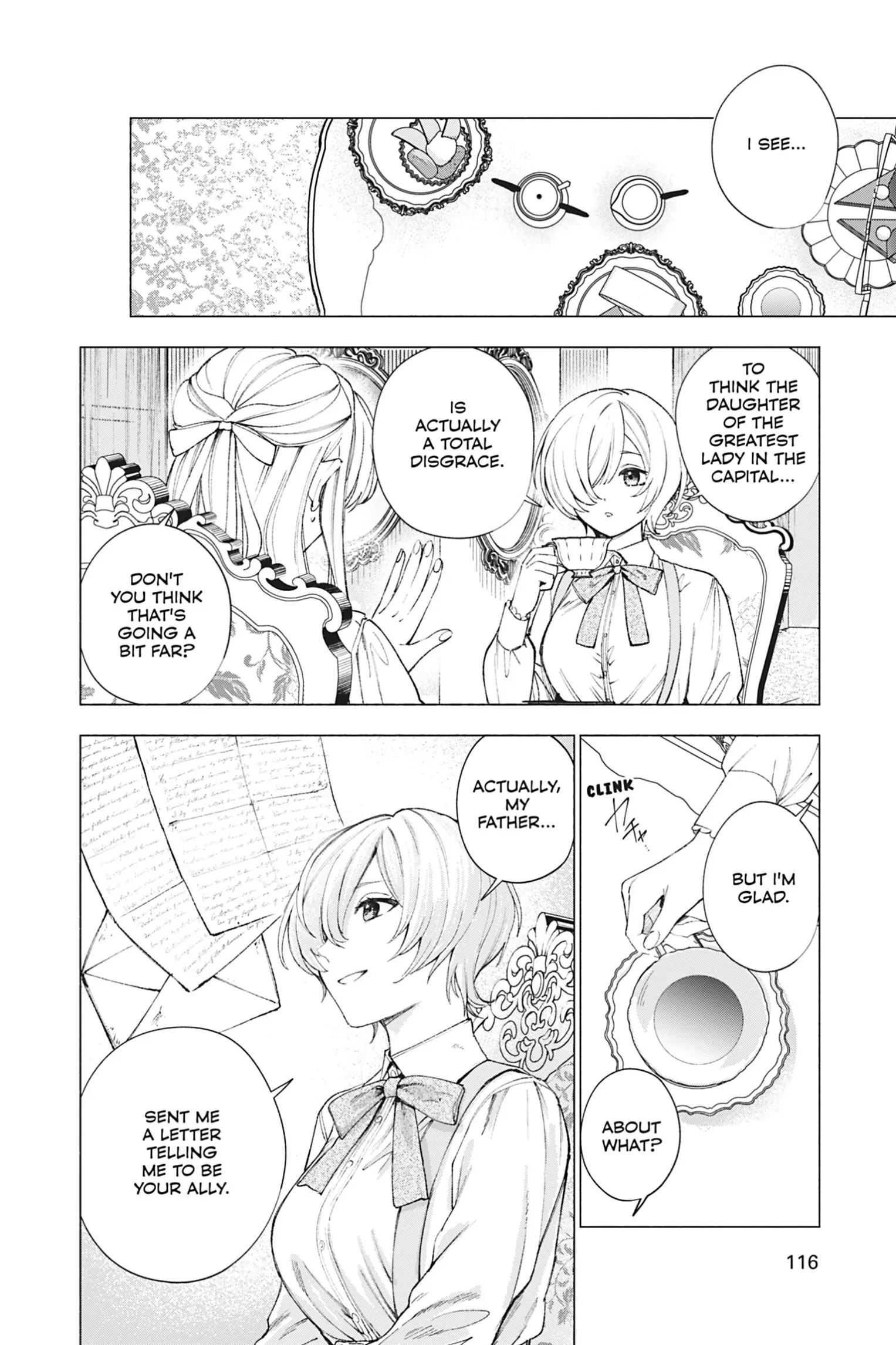 The Young Lady of a District Count Is Sold and Forced to Dote on the Crown Prince of the Neighboring Country Chapter 17 - page 6
