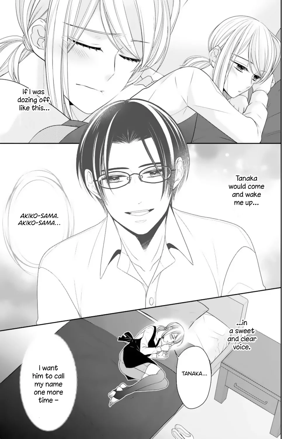 Shitsuji-sama wa Demodori Reijou wo Amayakasanai Chapter 14 - page 9