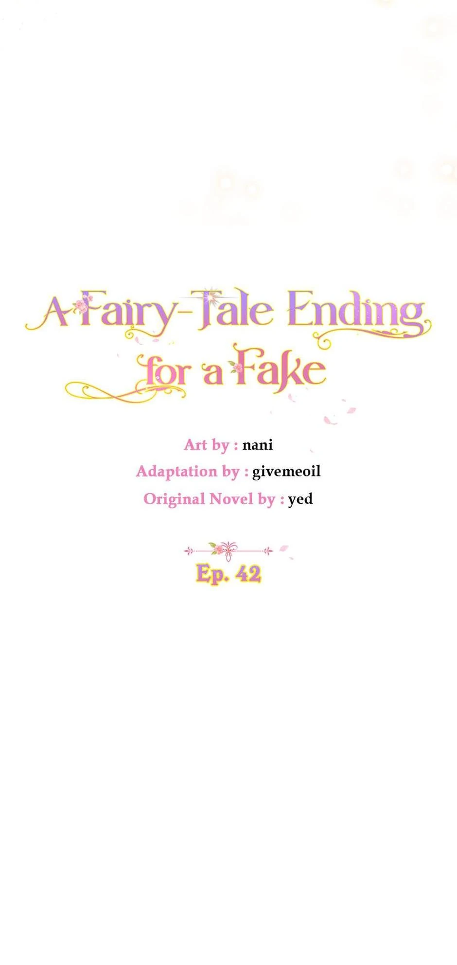 A Fairy-Tale Ending for a Fake Chapter 42 - page 15