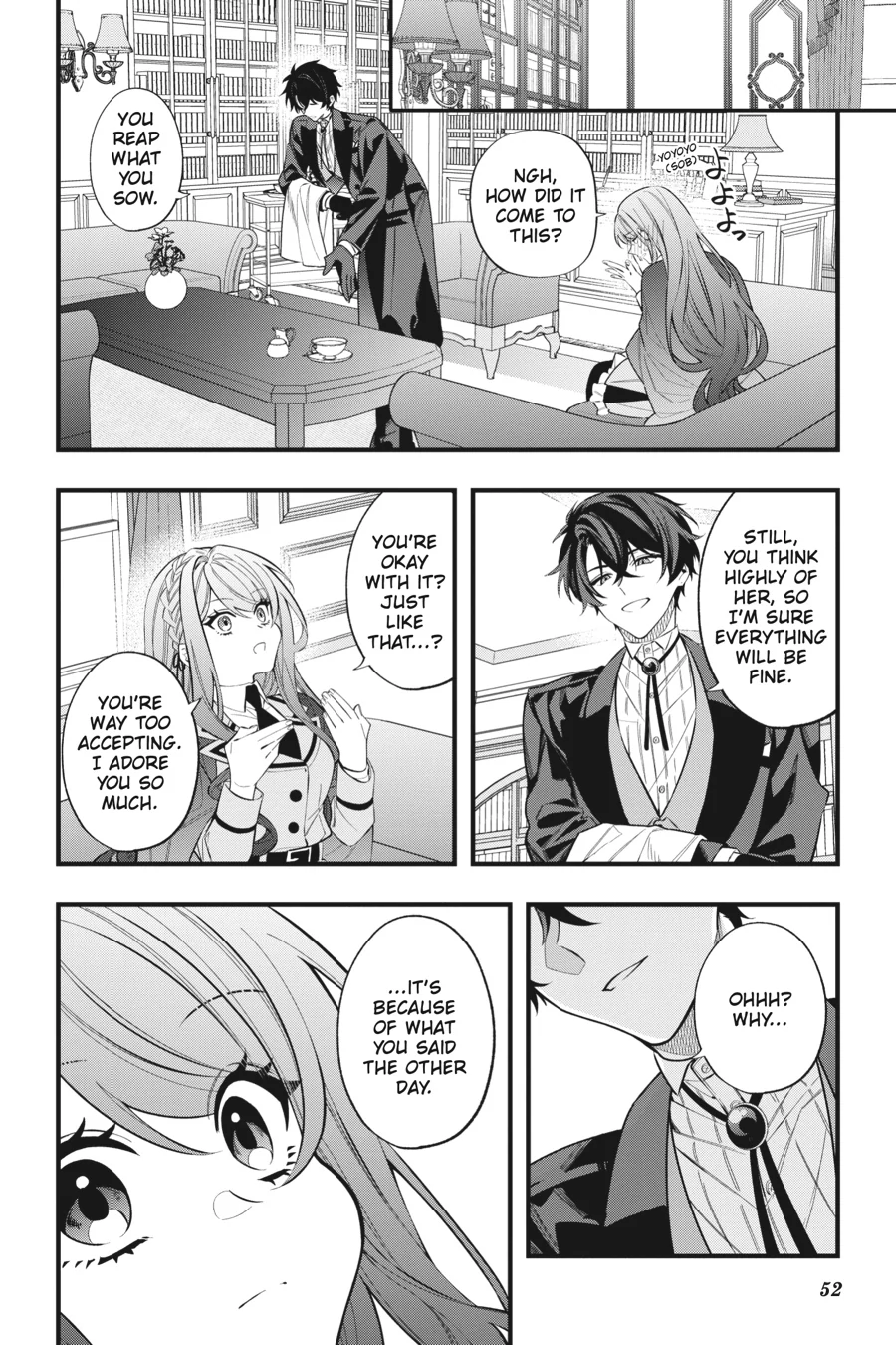 Akuyaku Reijou wa Kyou mo Karei ni Anyaku suru Tsuihougo mo oshi no Tame ni Akutou to Shite Shien Shimasu! Chapter 12 - page 10