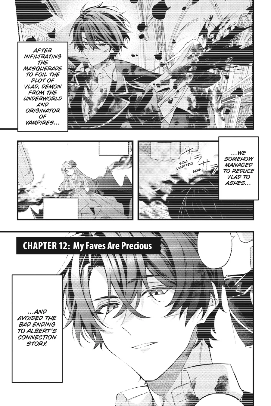 Akuyaku Reijou wa Kyou mo Karei ni Anyaku suru Tsuihougo mo oshi no Tame ni Akutou to Shite Shien Shimasu! Chapter 12 - page 1
