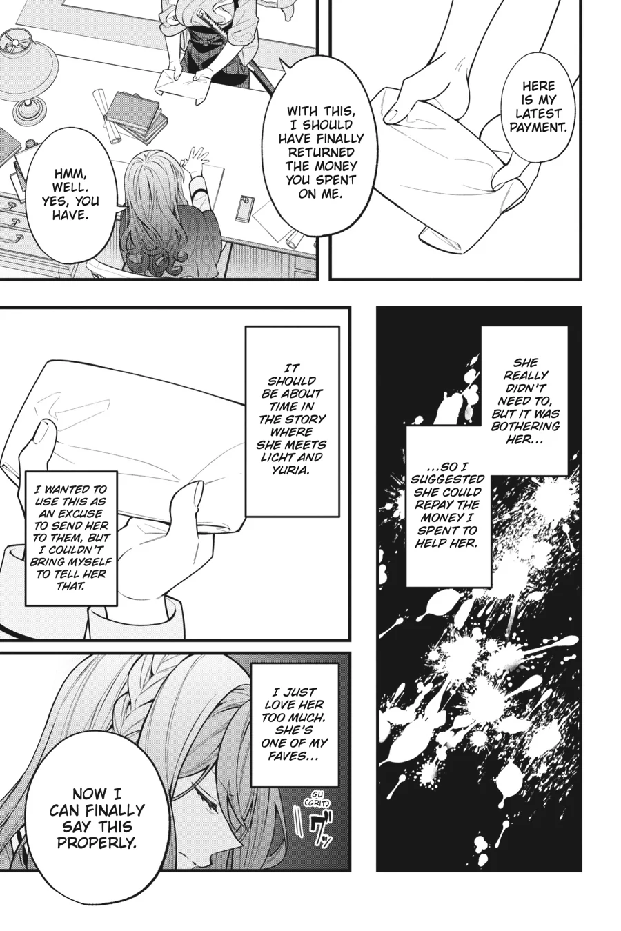 Akuyaku Reijou wa Kyou mo Karei ni Anyaku suru Tsuihougo mo oshi no Tame ni Akutou to Shite Shien Shimasu! Chapter 12 - page 3