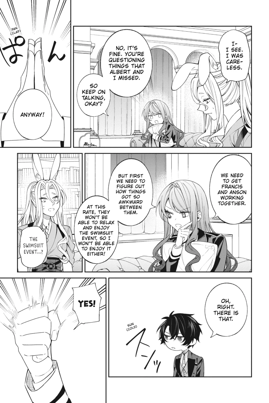Akuyaku Reijou wa Kyou mo Karei ni Anyaku suru Tsuihougo mo oshi no Tame ni Akutou to Shite Shien Shimasu! Chapter 13 - page 33