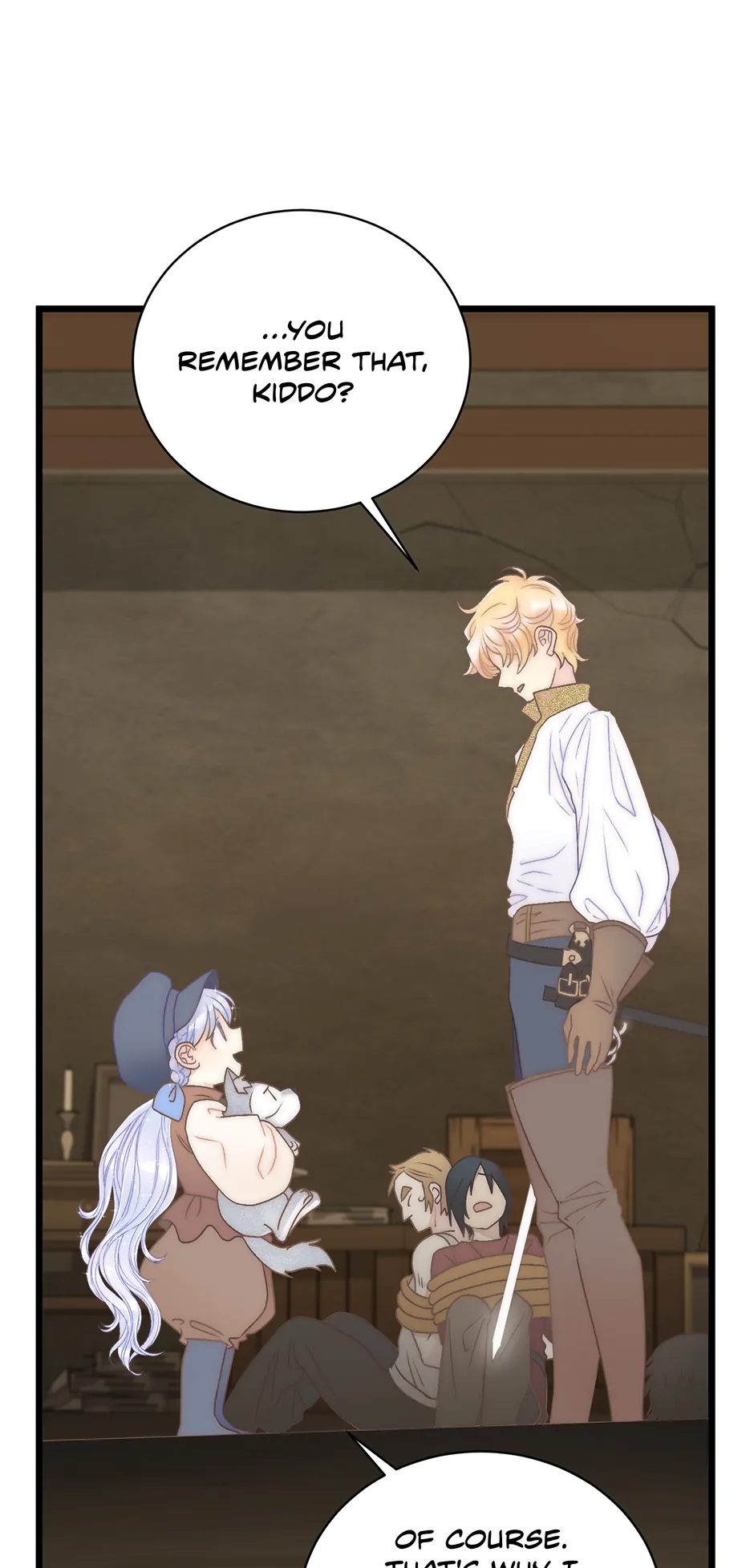 The Youngest Child of the Family Is Preventing the World From Ending Chapter 28 - page 46