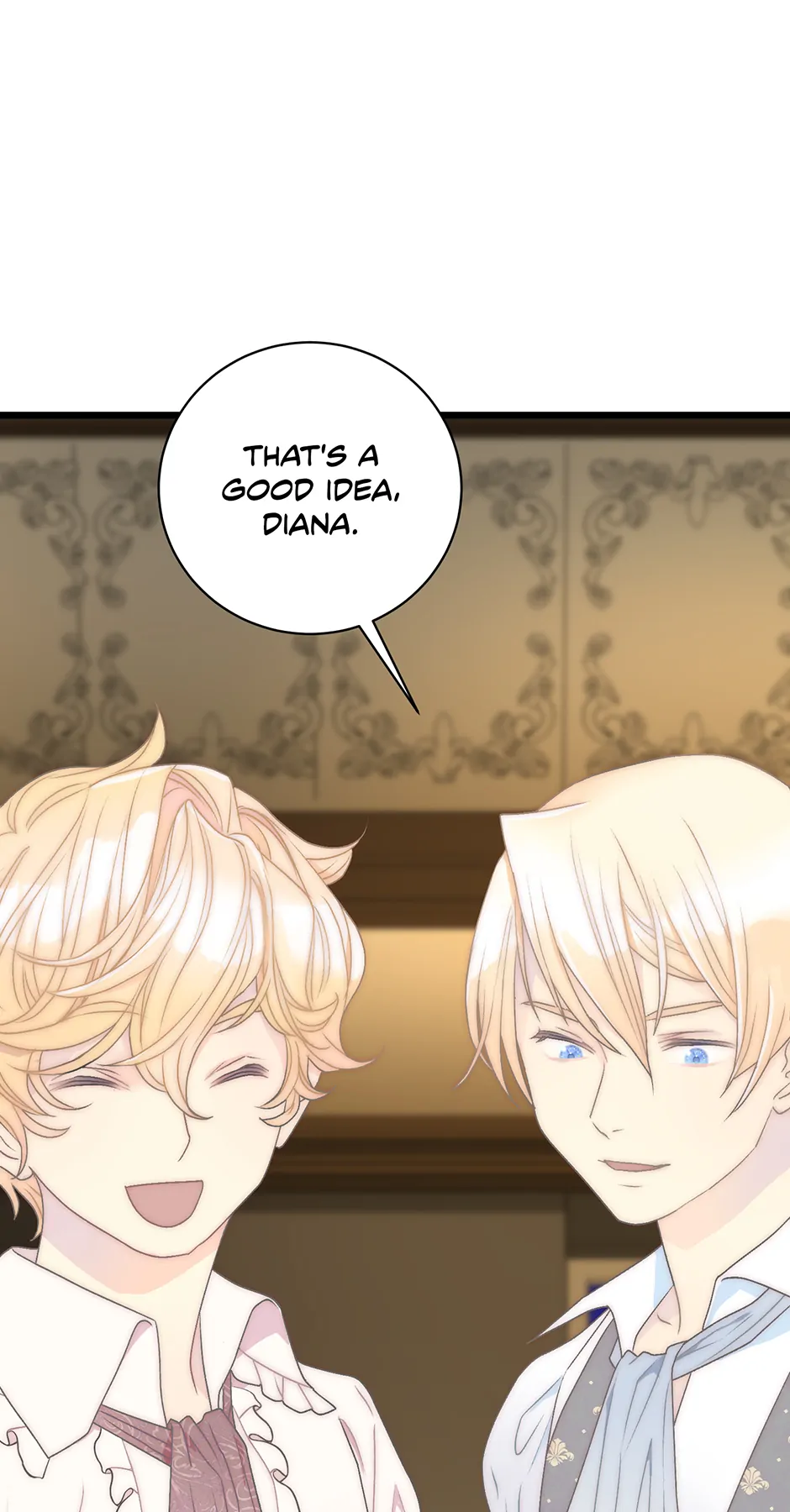 The Youngest Child of the Family Is Preventing the World From Ending Chapter 31 - page 106