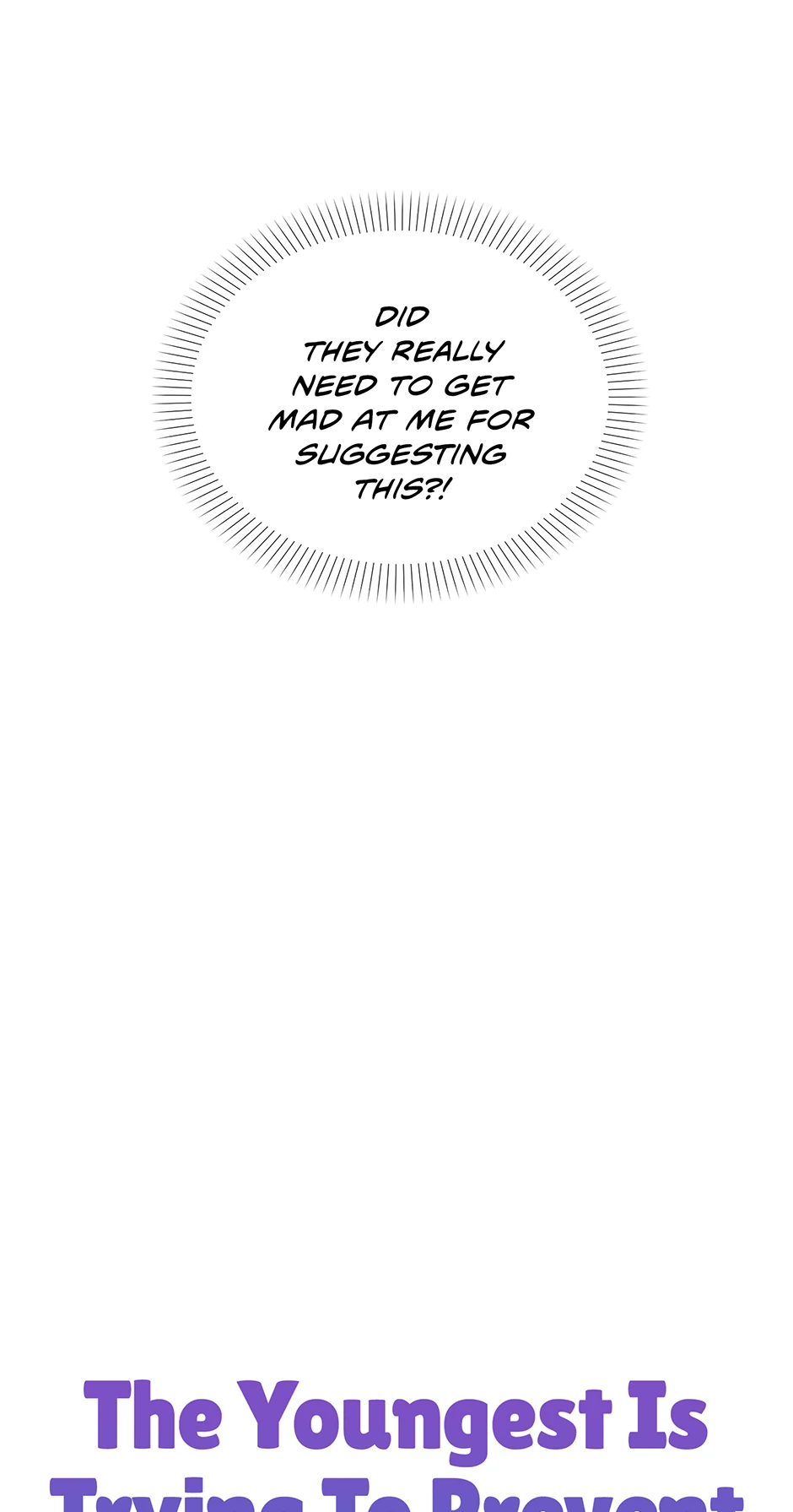 The Youngest Child of the Family Is Preventing the World From Ending Chapter 31 - page 14