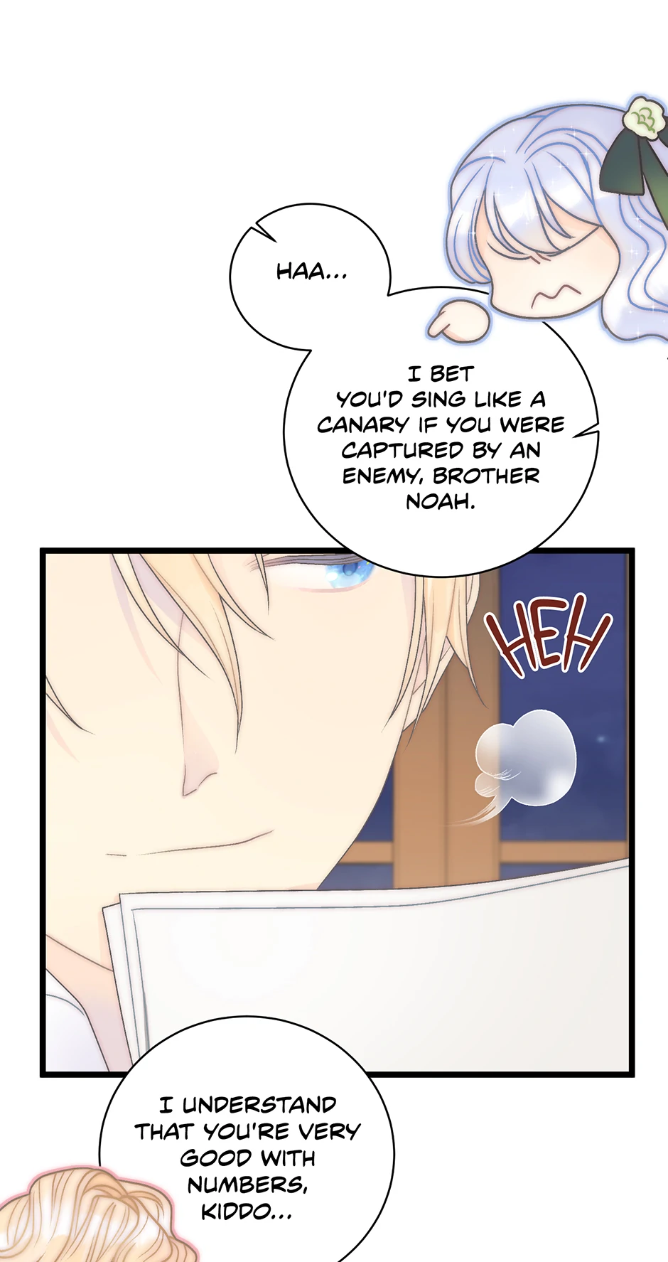 The Youngest Child of the Family Is Preventing the World From Ending Chapter 31 - page 28