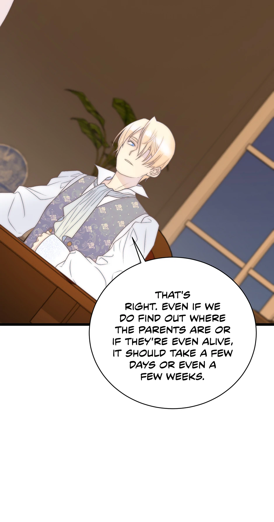 The Youngest Child of the Family Is Preventing the World From Ending Chapter 31 - page 55