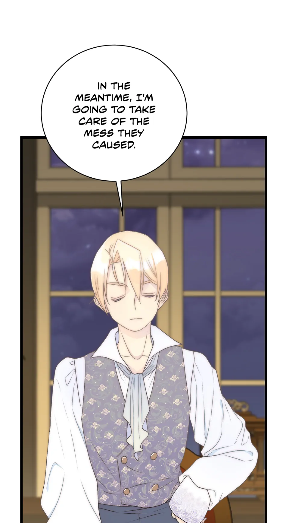 The Youngest Child of the Family Is Preventing the World From Ending Chapter 31 - page 71