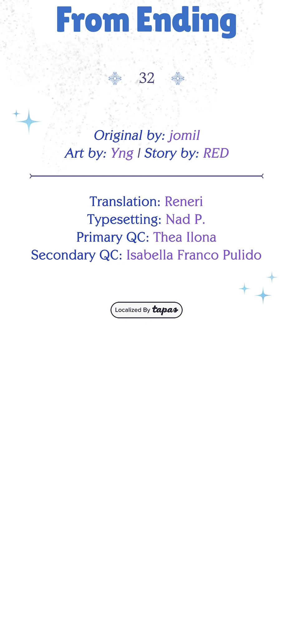 The Youngest Child of the Family Is Preventing the World From Ending Chapter 32 - page 19