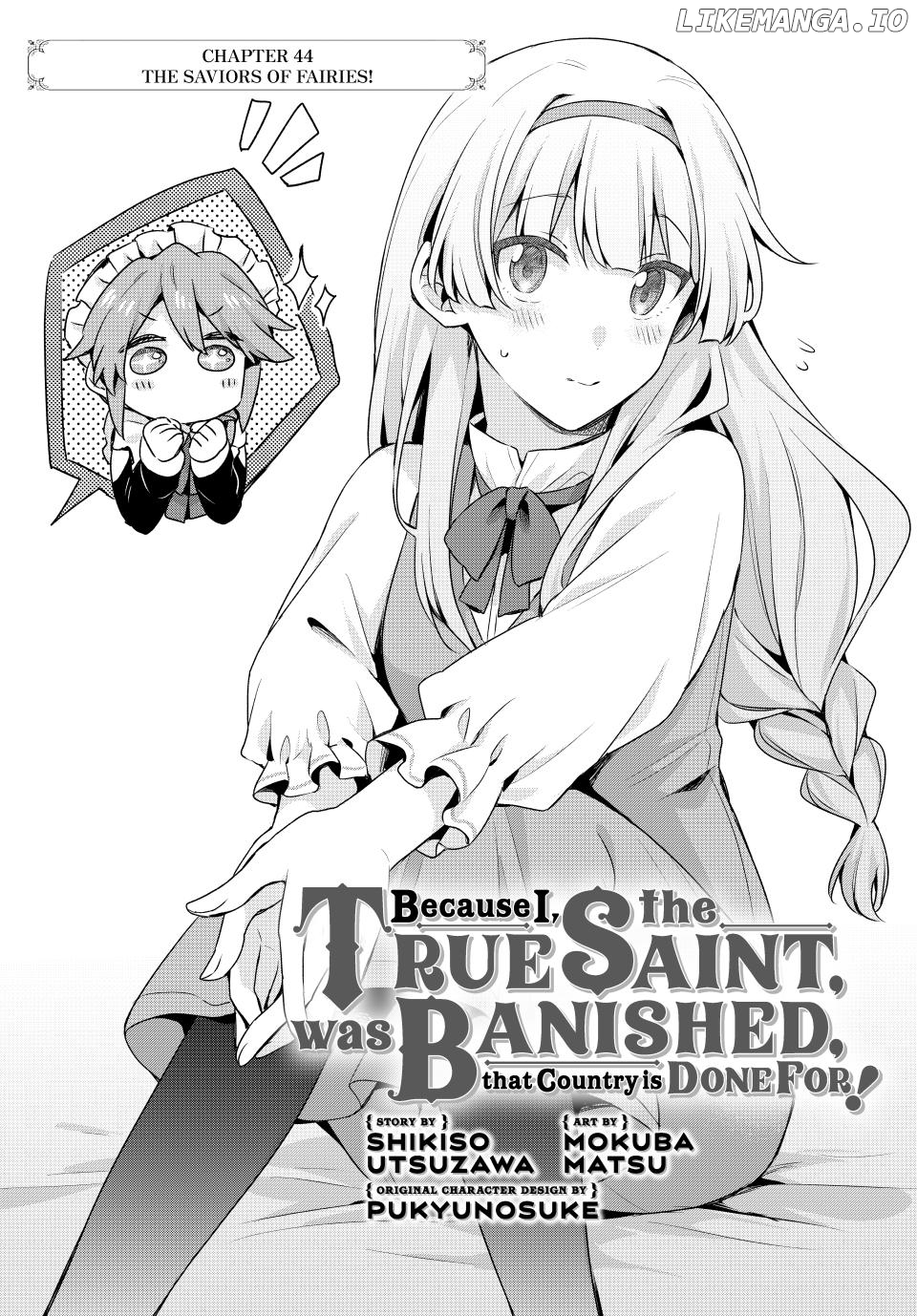 Because I, the True Saint, was Banished, that Country is Done For! [Official] Chapter 44 - page 3