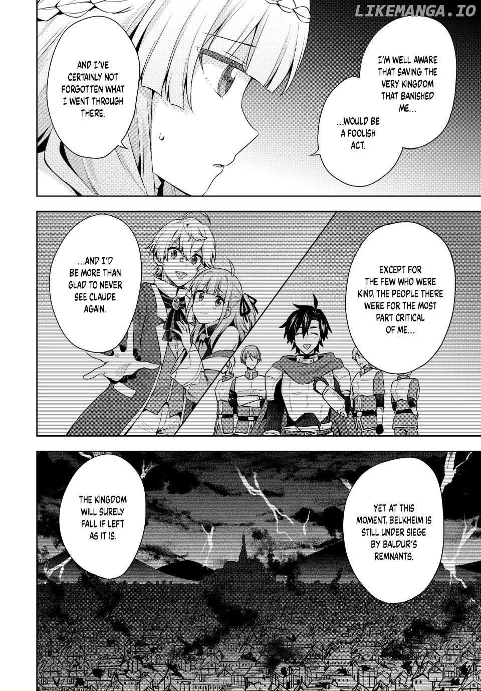 Because I, the True Saint, was Banished, that Country is Done For! [Official] Chapter 45 - page 4