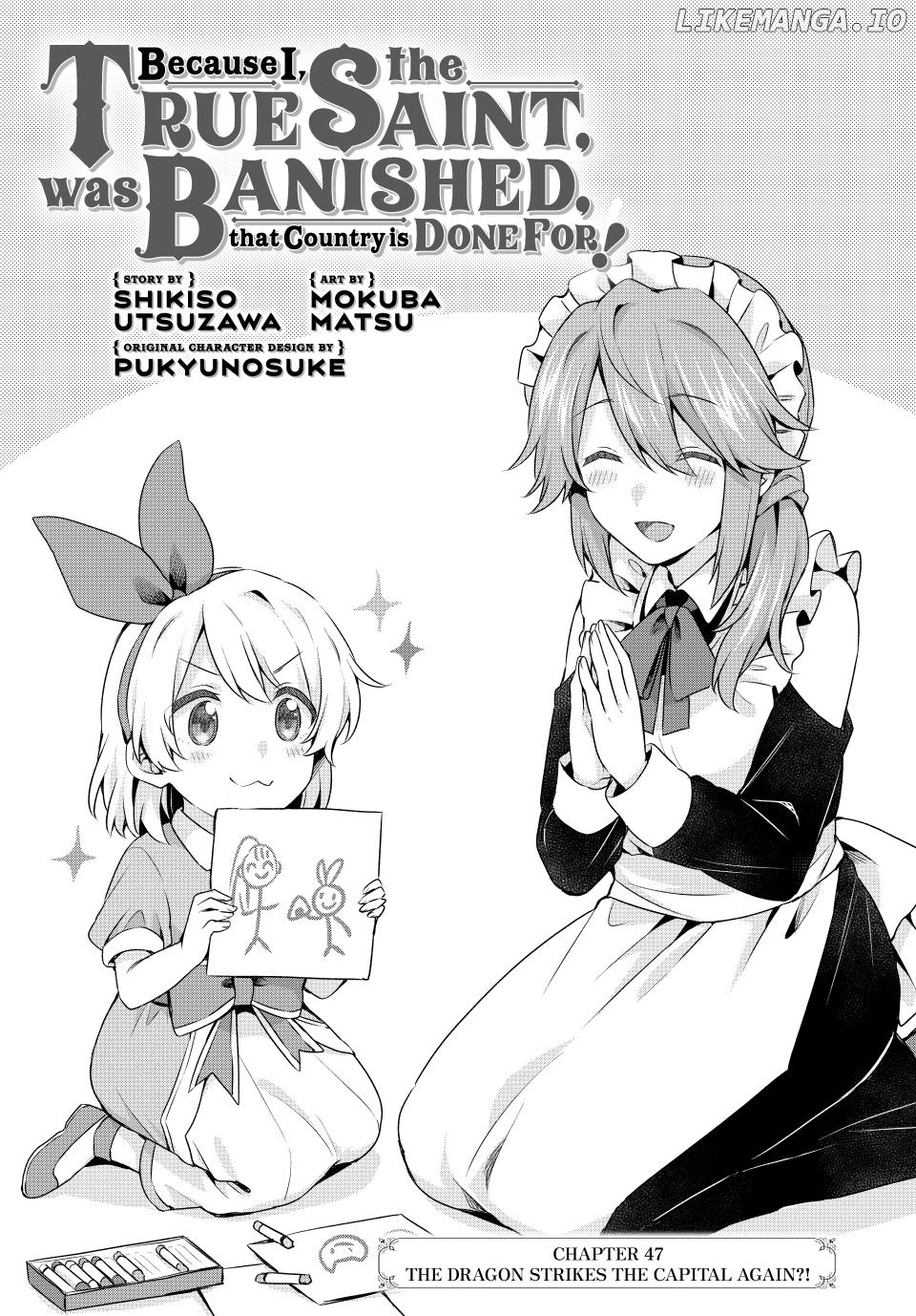 Because I, the True Saint, was Banished, that Country is Done For! [Official] Chapter 47 - page 1