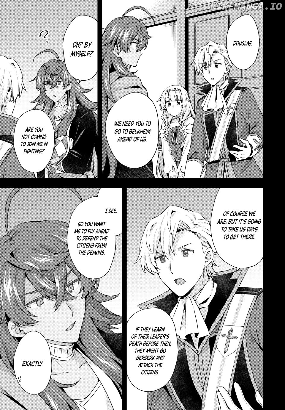Because I, the True Saint, was Banished, that Country is Done For! [Official] Chapter 47 - page 21