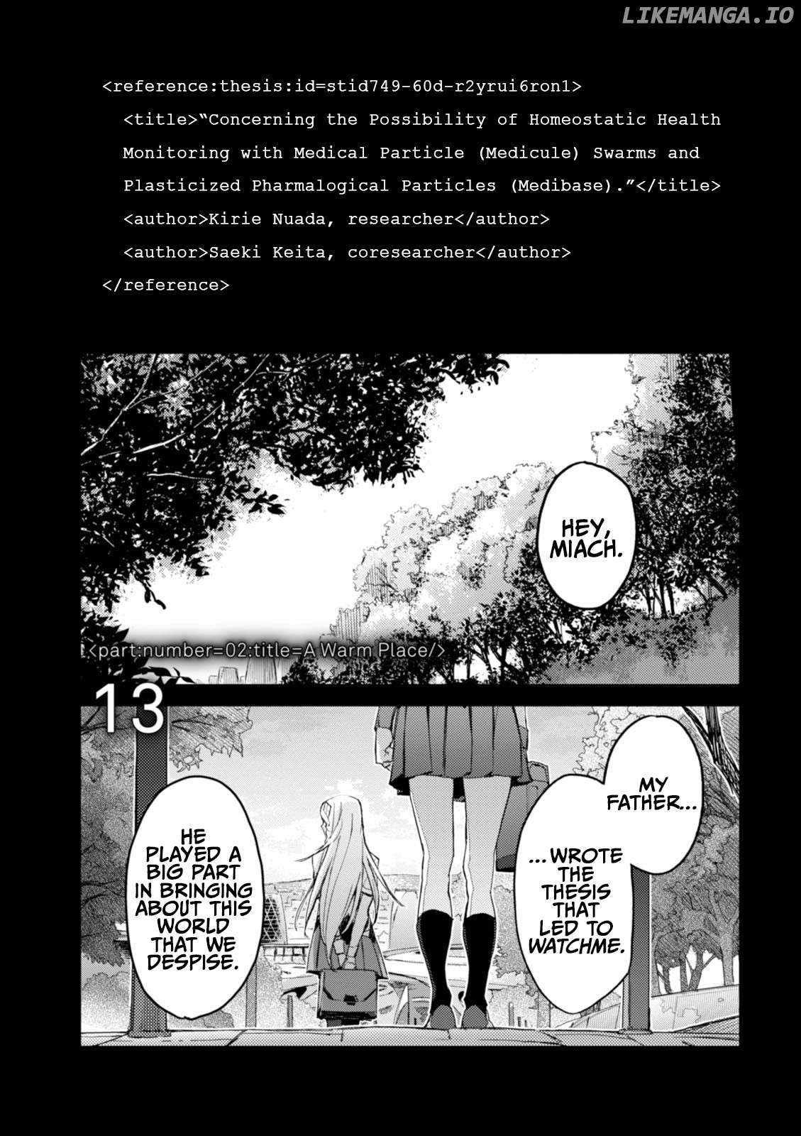 Harmony - Manga Chapter 13 - page 1