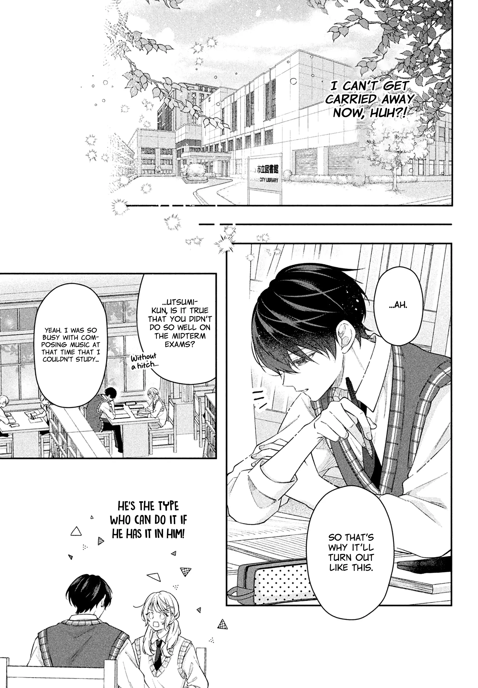 Utsumi-kun no Koi no Uta Chapter 12 - page 10